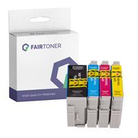 FairToner 4er Multipack Set Kompatibel für Epson 34XL Druckerpatronen