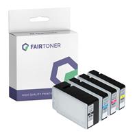 FairToner 4er Multipack Set Kompatibel für Canon PGI-1500XL Druckerpatronen