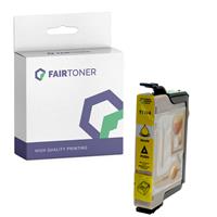 FairToner Kompatibel für Epson C13T12844011 / T1284 Druckerpatrone Gelb