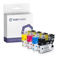FairToner 4er Multipack Set Kompatibel für Brother LC-223 Druckerpatronen