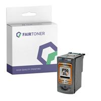FairToner Kompatibel für Canon 0616B001 / PG-50 Druckerpatrone Schwarz