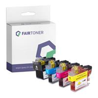 FairToner 4er Multipack Set Kompatibel für Brother LC-3219XL Druckerpatronen