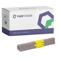 FairToner Kompatibel für OKI 46508709 Toner Gelb