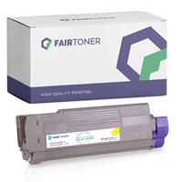 FairToner Kompatibel für OKI 46490621 Toner Gelb