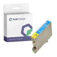 FairToner Kompatibel für Epson C13T05424010 / T0542 Druckerpatrone Cyan