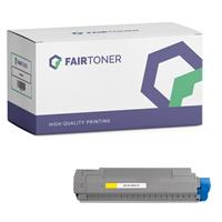 FairToner Kompatibel für OKI 44059257 Toner Gelb
