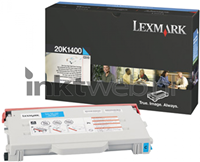 Lexmark 20K1400 cyaan