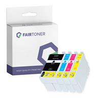 FairToner 4er Multipack Set Kompatibel für Epson 27XL Druckerpatronen