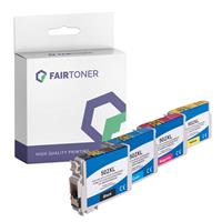 FairToner 4er Multipack Set Kompatibel für Epson 502XL Druckerpatronen