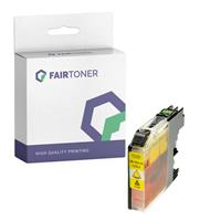 FairToner Kompatibel für Brother LC-125XLY Druckerpatrone Gelb