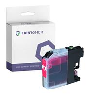 FairToner Kompatibel für Brother LC-121M Druckerpatrone Magenta