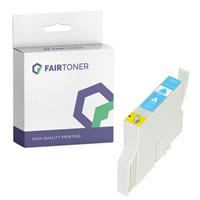FairToner Kompatibel für Epson C13T03224010 / T0322 Druckerpatrone Cyan