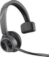 Poly »Voyager 4310 UC« Wireless-Headset (Noise-Cancelling, integrierte Steuerung für Anrufe und Musik, A2DP Bluetooth (Advanced Audio Distribution Profile), AVRCP Bluetooth (Audio Vid