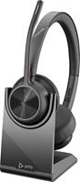 POLY Voyager 4300 UC Series 4320 - Headset - op oor - Bluetooth -