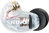 Shure SE215 Reservedopje voor in-ear rechts transparant
