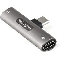 USB C till Jack 3.5 mm Adapter Startech CDP235APDM           Silver