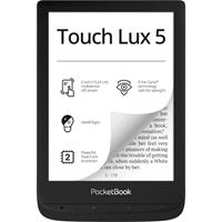 PocketBook Touch Lux 5 eBook-reader 15.2 cm (6 inch) Zwart