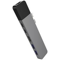 HYPER GN28N-GRAY USB-C dockingstation Geschikt voor merk: Apple USB-C Power Delivery