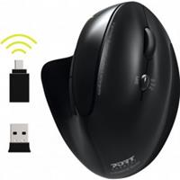 portdesigns PORT Designs PORT Connect Professional - Vertical mouse (Schwarz)