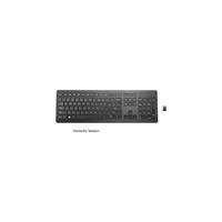HP Tastatur Premium, QWERTZ, kabellos, USB, schwarz
