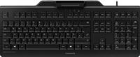 CHERRY Tastatur SECURE BOARD 1.0, ergonomisch, QWERTZ, USB, schwarz