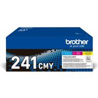 Brother Original TN-241 Toner - 3er Multipack (TN241CMY)
