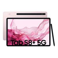 Samsung X806B Galaxy Tab S8+ 5G 256 GB (Pink Gold) 12,4 WQXGA+ Display / Octa-Cora / 8GB RAM / 256GB Speicher / Android 12.0