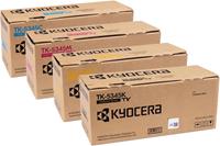 Kyocera Original TK-5345 Toner 4er Set - BK/C/M/Y - 17.000/9.000 Seiten