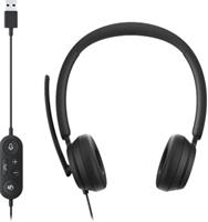 MICROSOFT Modern USB-C Headset - Headset - op oor - met bekabeling -