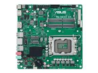 ASUS Pro H610T D4-CSM Mainboard - Intel H610 - Intel LGA1700 socket - DDR4 RAM - Thin Mini-ITX