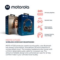 Motorola Draadloze Koptelefoon MOTO XT 220 BLK Zwart