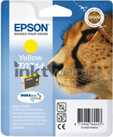 Epson T0714 Yellow - Tintenpatrone Gelb