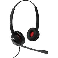 Plusonic 6337-10.2P On Ear headset Zwart