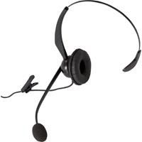 Auerswald COMfortel H-200 On Ear headset Zwart