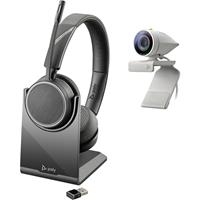 Plantronics Poly Studio P5 USB HD Webcam Bundle mit Voyager 4220