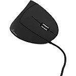 MediaRange MROS230 - vertical mouse - USB 2.0 - black - Vertical mouse (Schwarz)