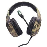 Berserker Gaming ARMY THOR Over Ear headset Gamen Stereo Zwart, Groen Volumeregeling