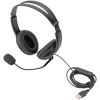 DIGITUS On Ear Office USB-Headset mit Geräuschreduzierung