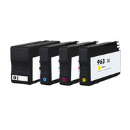 HP Huismerk  963 XL Inktcartridges Multipack (zwart + 3 kleuren)