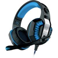 Berserker Gaming FREYER Over Ear headset Gamen Stereo Zwart, Blauw