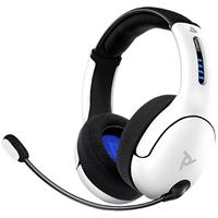 PDP Playstation 4 Gaming LVL50 Wireless Stereo Headset - White