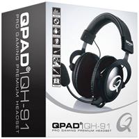 Qpad QPAD Gaming Headset Stereo High End QH-91 schwarz 3,5 Klinke