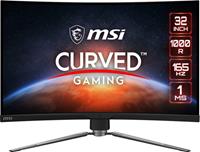 MSI MPG ARTYMIS 323CQR Curved-Gaming-Monitor (80 cm/31,5 , 2560 x 1440 Pixel, WQHD, 1 ms Reaktionszeit, 165 Hz, VA LED)