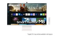 samsung 32” UHD 4K Smart Monitor M8 (Webcam, USB-C)