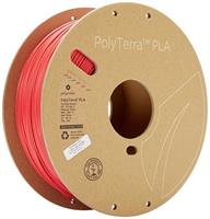 Polymaker 70826 PolyTerra PLA Filament PLA kunststof Gering kunststofgehalte 1.75 mm 1000 g Rood (mat) 1 stuk(s)