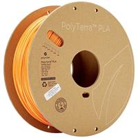 Polymaker 70848 PolyTerra PLA Filament PLA kunststof Gering kunststofgehalte 1.75 mm 1000 g Oranje (mat) 1 stuk(s)