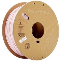 Polymaker 70867 PolyTerra PLA Filament PLA 1.75mm 1000g Rosa (matt), Pastell-Rosa 1St.