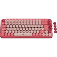 Logitech POP Keys (DE) Bluetooth Tastatur heartbreaker/rose