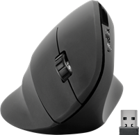 Speedlink - PIAVO Ergonomic Vertical Mouse - Wireless, rubberblack