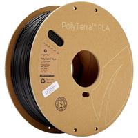 Polymaker 70820 PolyTerra PLA Filament PLA 1.75mm 1000g Schwarz (matt) 1St.